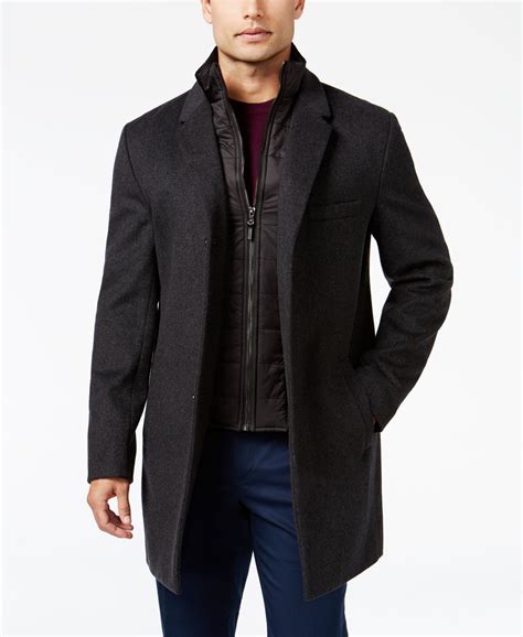 michael kors with men coat